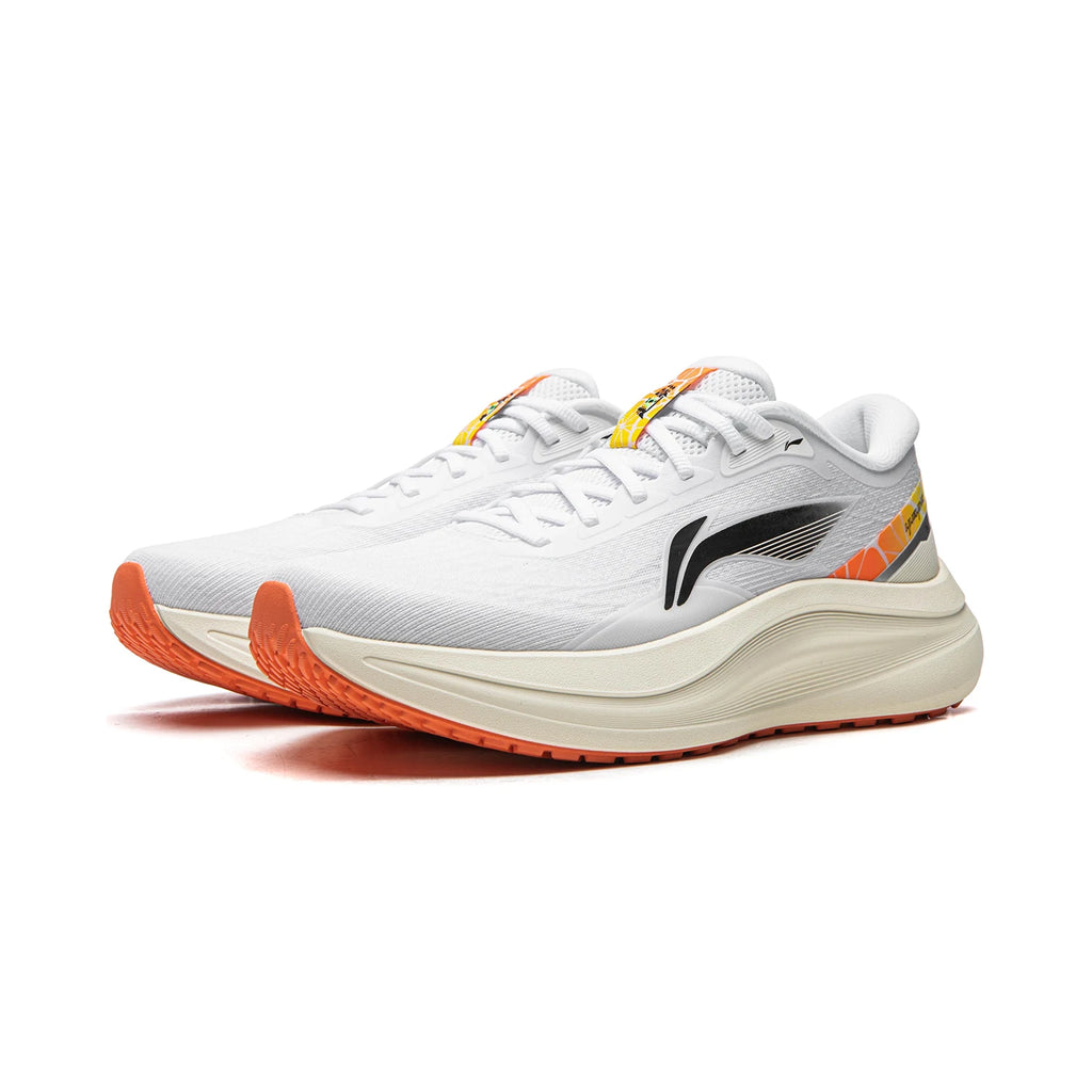 Men's Running Shoes - Air-Mesh Lace-Up Pair