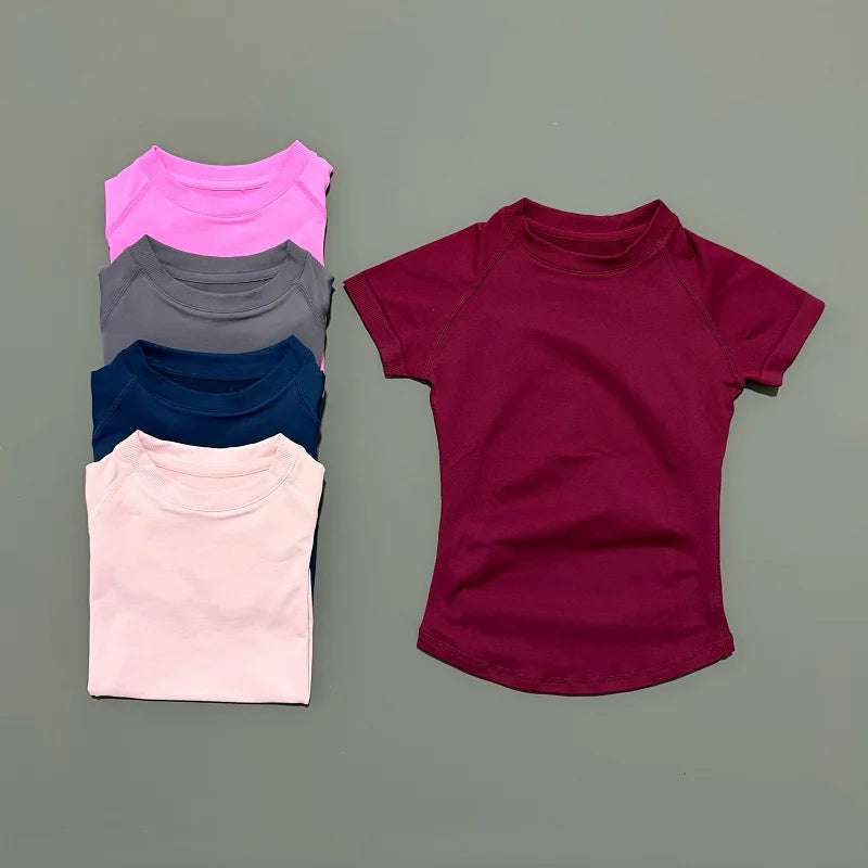 Women's Training Top - Seamless Short-Sleeve Shirt