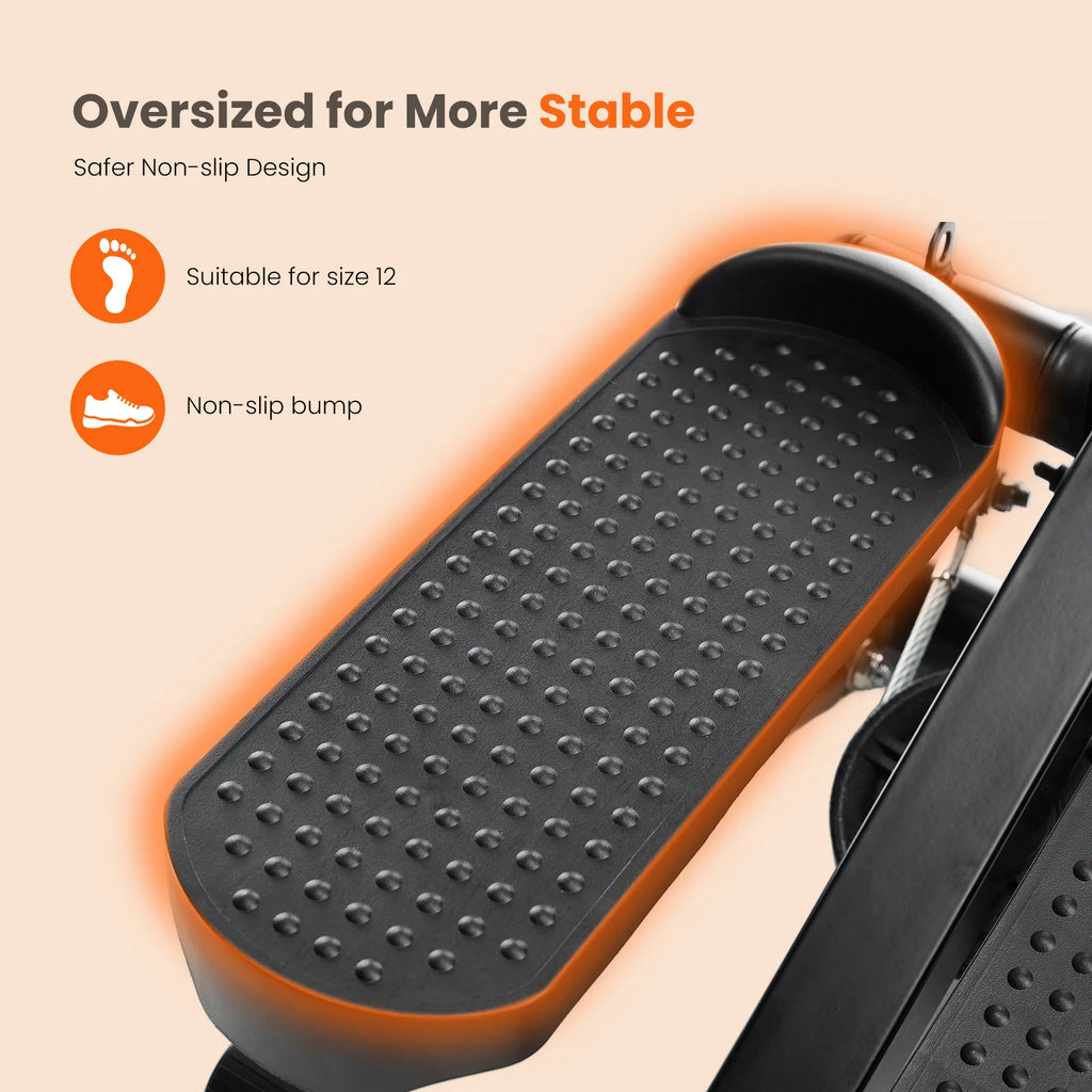 Mini Stepper - Resistance-Band Cardio Trainer