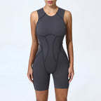 Women's Workout Jumpsuit – Padded Activewear Bodysuit