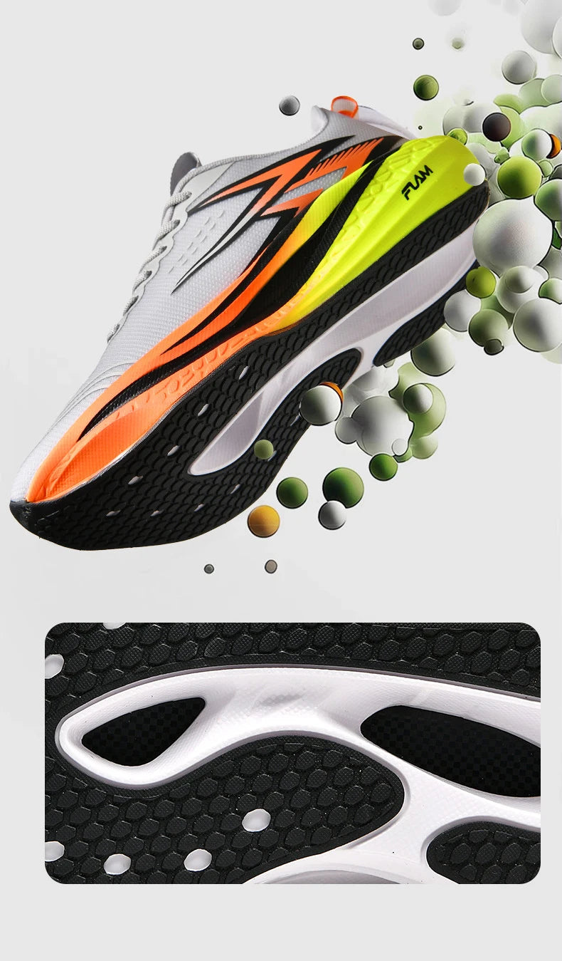 Men's Running Shoes - Air-Mesh Athletic Pair