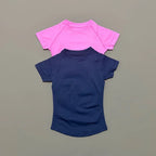 Women's Training Top - Seamless Short-Sleeve Shirt