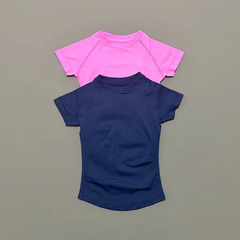 Women's Training Top - Seamless Short-Sleeve Shirt