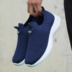 Men's Walking Shoes - Mesh Slip-On Pair