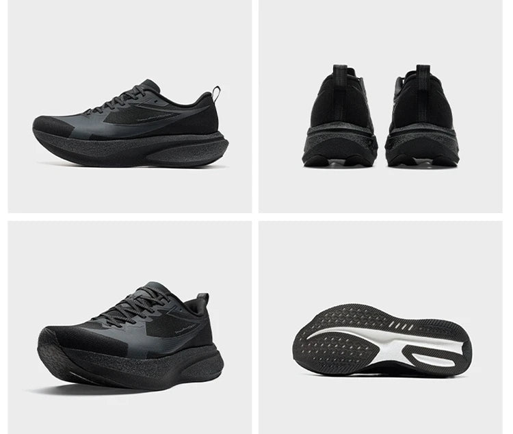 Men's Running Shoes - Lace-Up Sports Pair