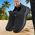 Men's Walking Shoes - Mesh Slip-On Pair