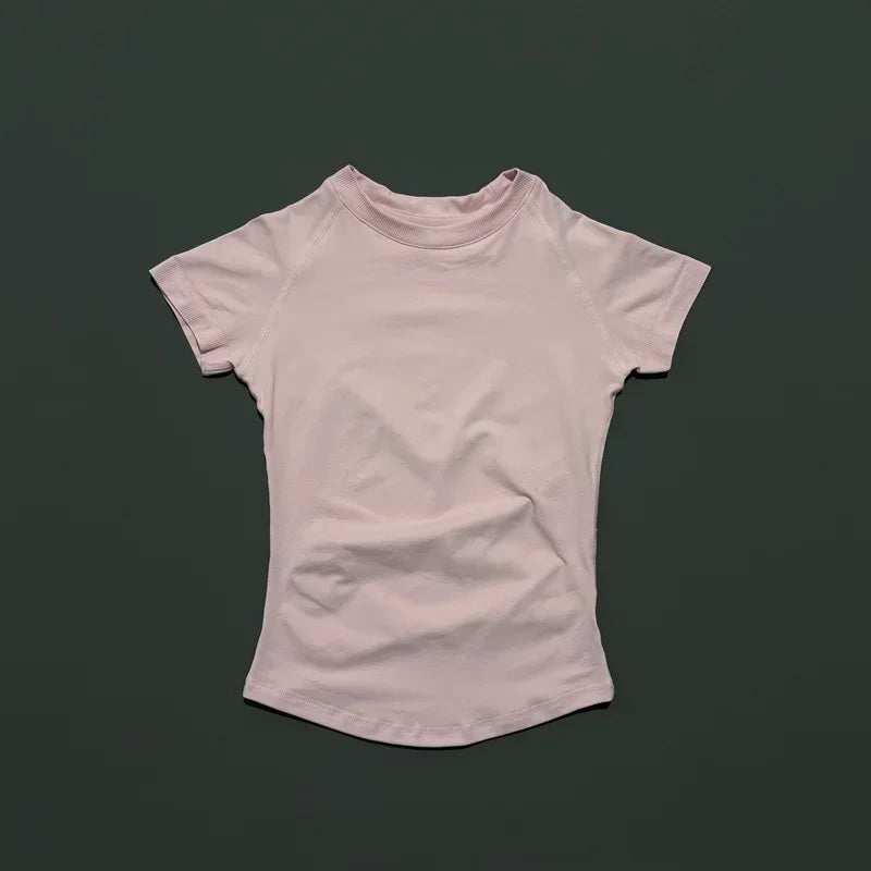Women's Training Top - Seamless Short-Sleeve Shirt