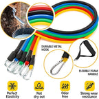 Resistance Band Set - 11-Piece Multi-Level Kit
