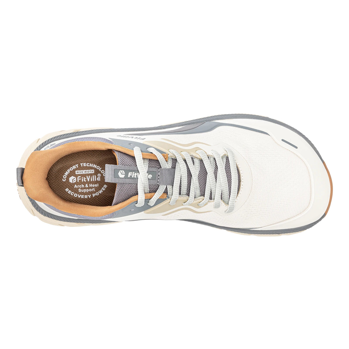 Men's Walking Shoes - Wide Toe-Box Mesh Sneakers