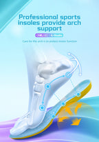 Running Shoes - Air-Mesh Lace-Up Pair