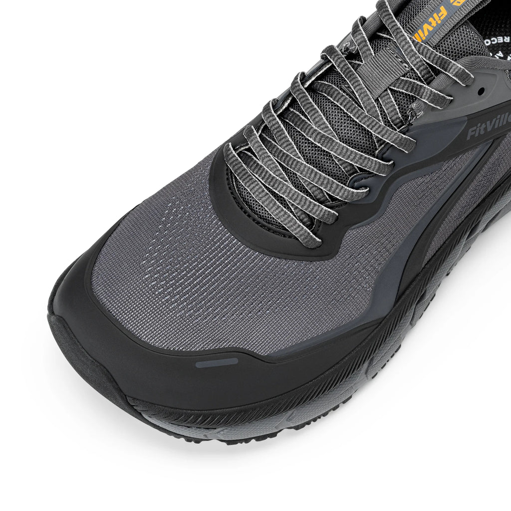 Men's Walking Shoes - Wide Toe-Box Mesh Sneakers