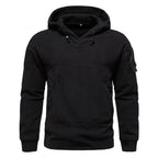 Men's Outdoor Hoodie - Multi-Pocket Warm Layer