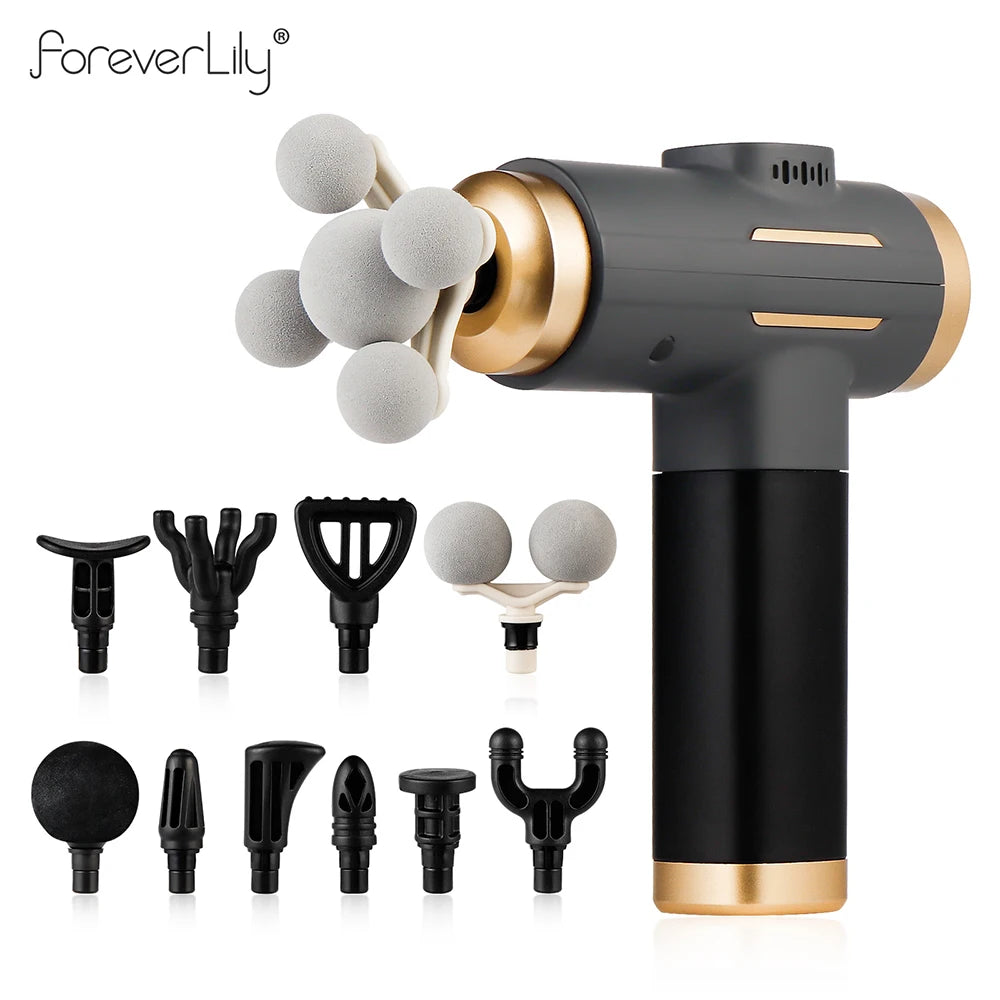 Massage Gun - 11-Head Body Massager
