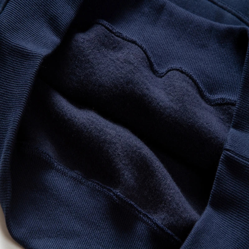 Men's Hoodie - Cotton-Blend Casual Pullover