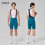 Men's Cycling Bib Shorts - Nylon Stretch Riding Shorts