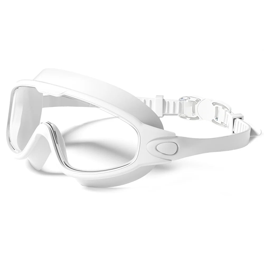 Women's Swim Goggles - Wide-View Adjustable Pair