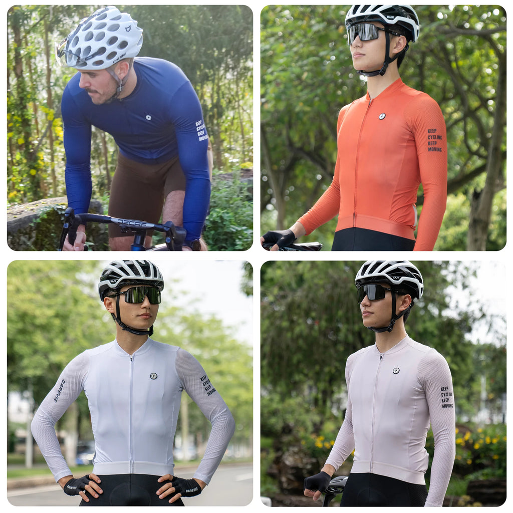 Cycling Jersey - Long-Sleeve Full-Zip Top