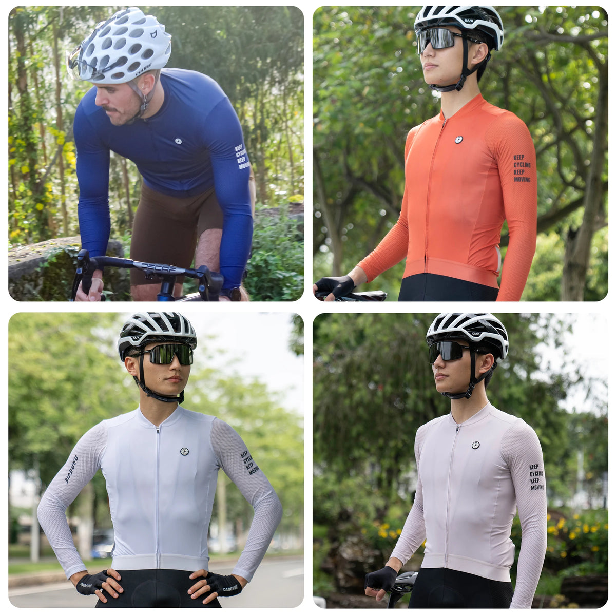 Cycling Jersey - Long-Sleeve Full-Zip Top