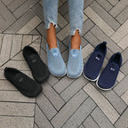 Women's Walking Shoes - Wide-Toe Slip-On Pair