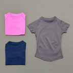 Women's Training Top - Seamless Short-Sleeve Shirt