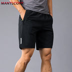Men's Running Shorts - Lightweight Elastic-Waist Pair
