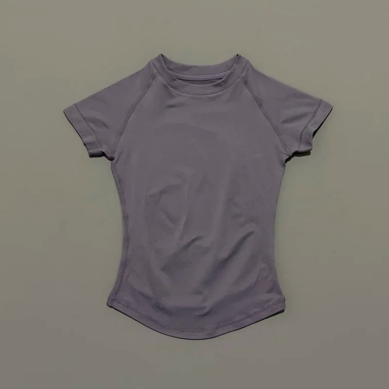 Women's Training Top - Seamless Short-Sleeve Shirt