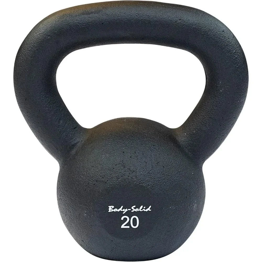 Kettlebell - Matte Black Weightlifting Weight - product view 4