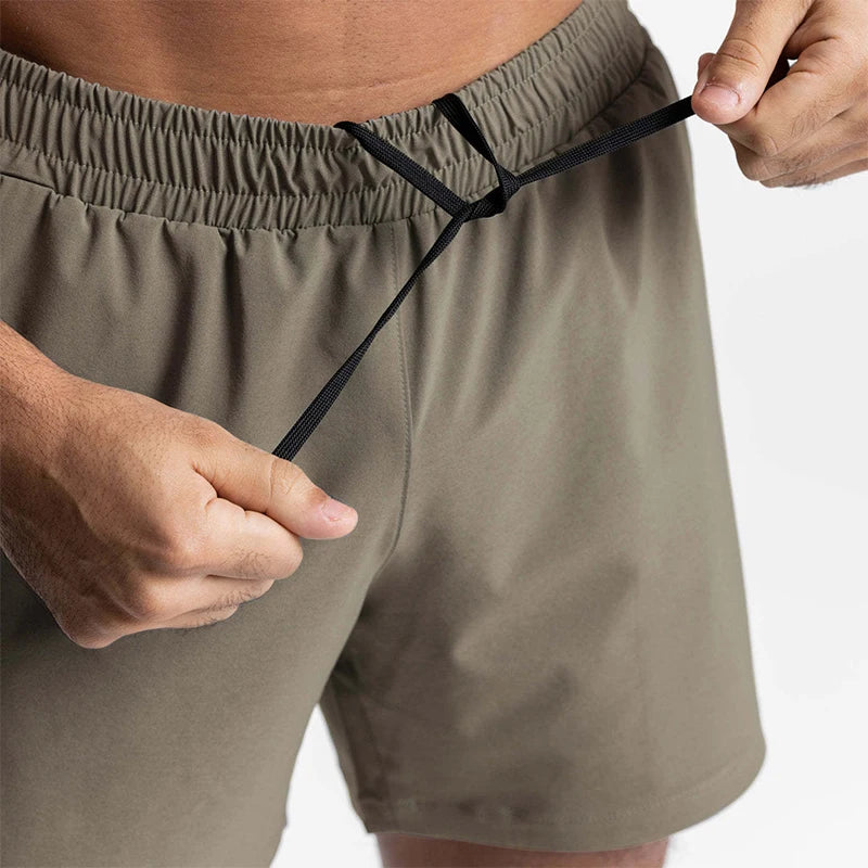 Men's Running Shorts - Quick-Dry Multi-Pocket Pair