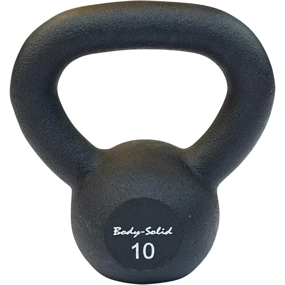 Kettlebell - Matte Black Weightlifting Weight - product view 6