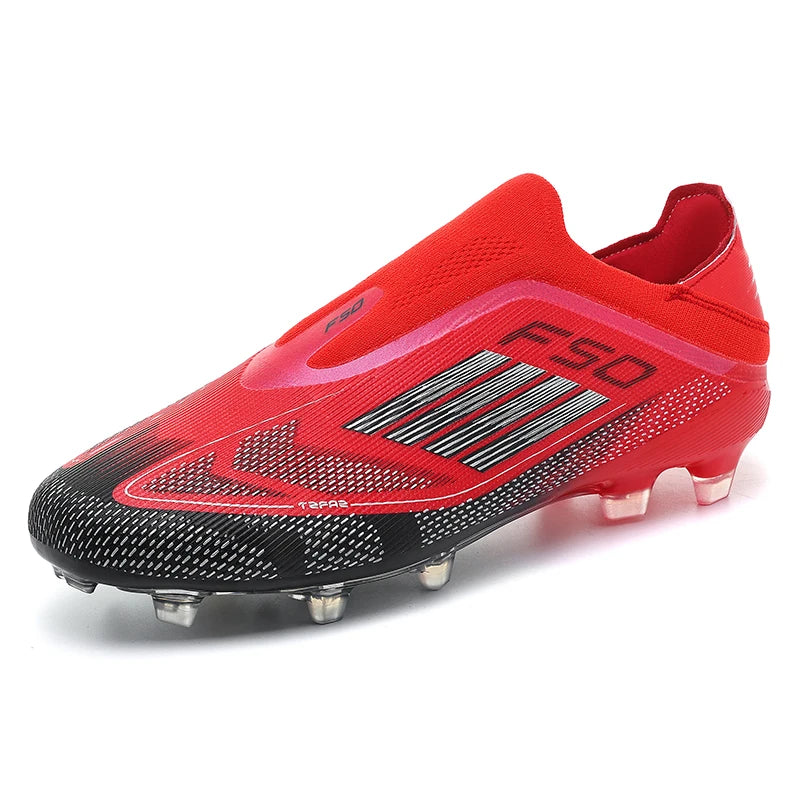 Soccer Cleats - Men's Laceless FG/TF Shoes