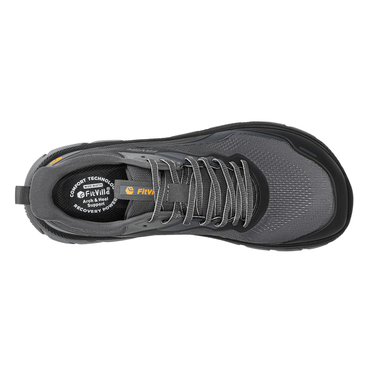 Men's Walking Shoes - Wide Toe-Box Mesh Sneakers