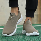 Men's Walking Shoes - Mesh Slip-On Pair