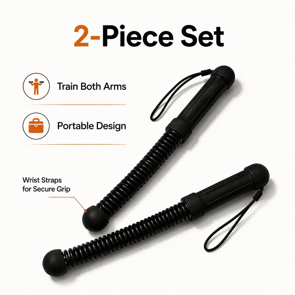 Battle Ropes - Cordless Spring Resistance Pair