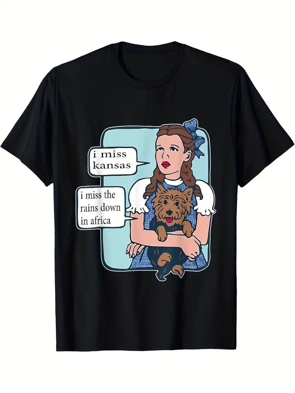 Cotton Graphic Crew Neck T-Shirt – Made in USA - product view 1