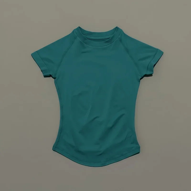 Women's Training Top - Seamless Short-Sleeve Shirt