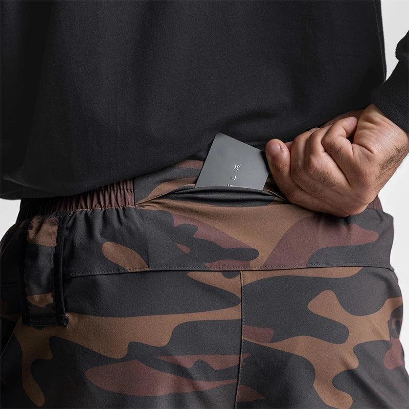 Men's Running Shorts - Quick-Dry Multi-Pocket Pair