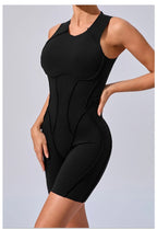 Women's Workout Jumpsuit – Padded Activewear Bodysuit