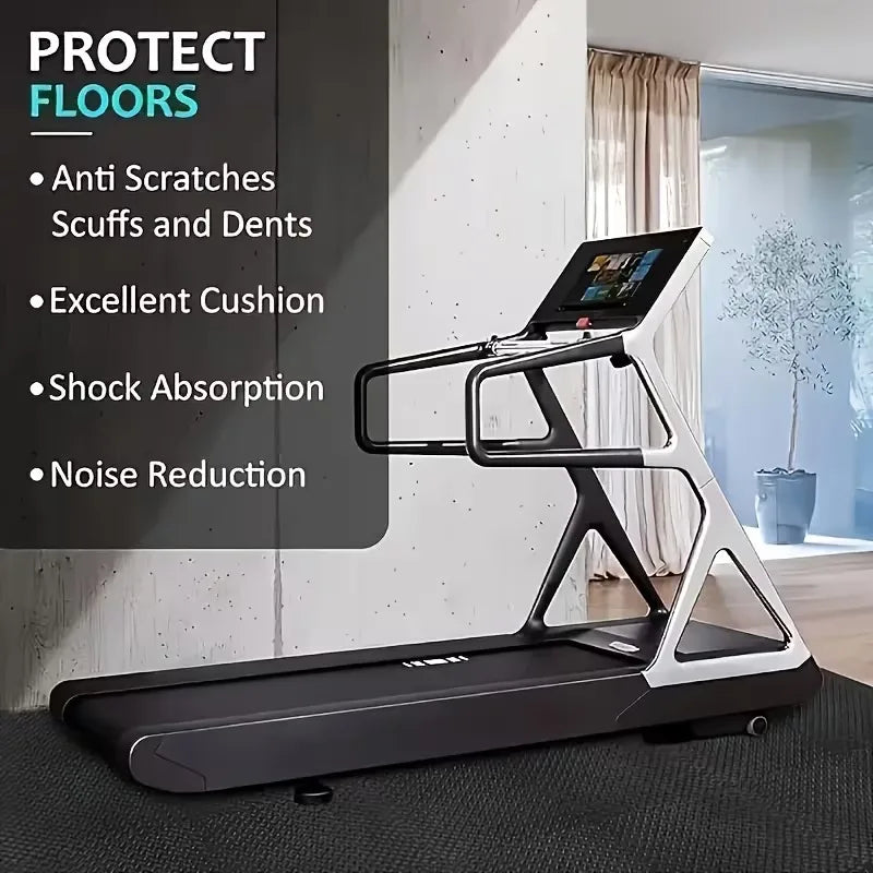 Gym Floor Tiles - 16-Piece Interlocking Set