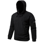 Men's Outdoor Hoodie - Multi-Pocket Warm Layer