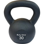 Kettlebell - Matte Black Weightlifting Weight - product view 3