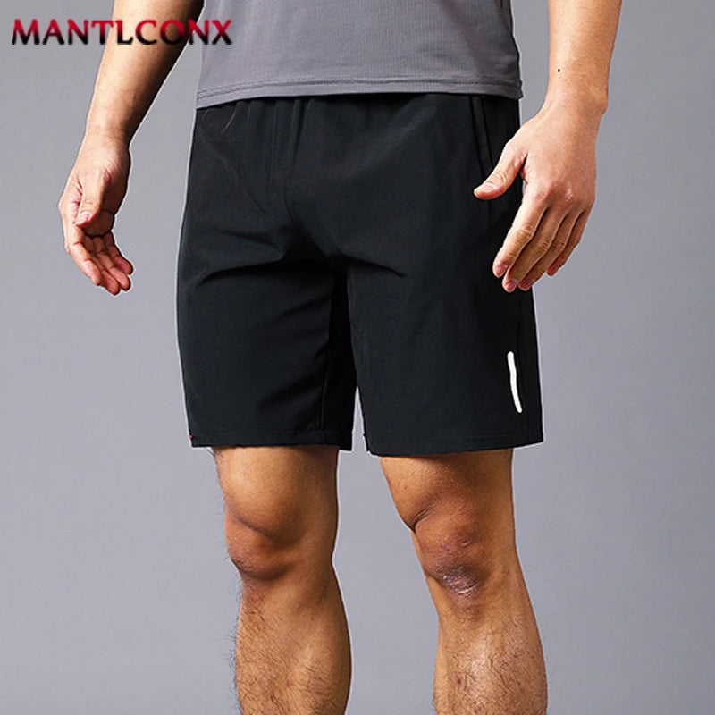 Men's Running Shorts - Lightweight Elastic-Waist Pair