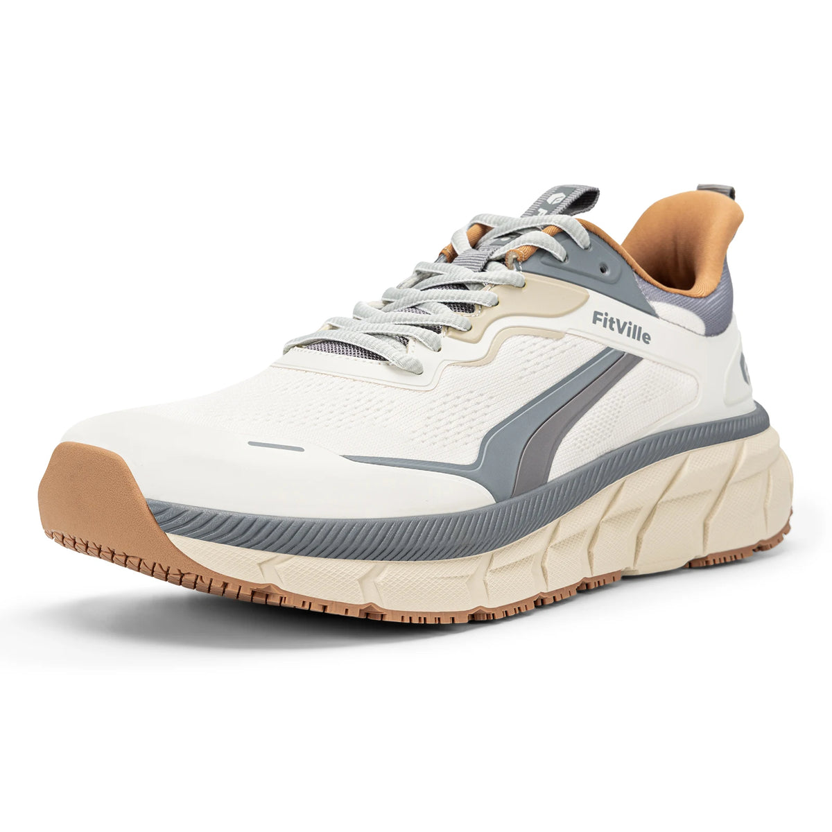 Men's Walking Shoes - Wide Toe-Box Mesh Sneakers