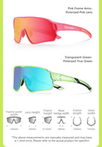 Kids Cycling Sunglasses - Photochromic and Polarized Options
