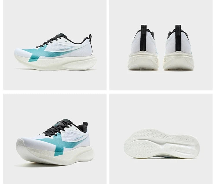 Men's Running Shoes - Lace-Up Sports Pair