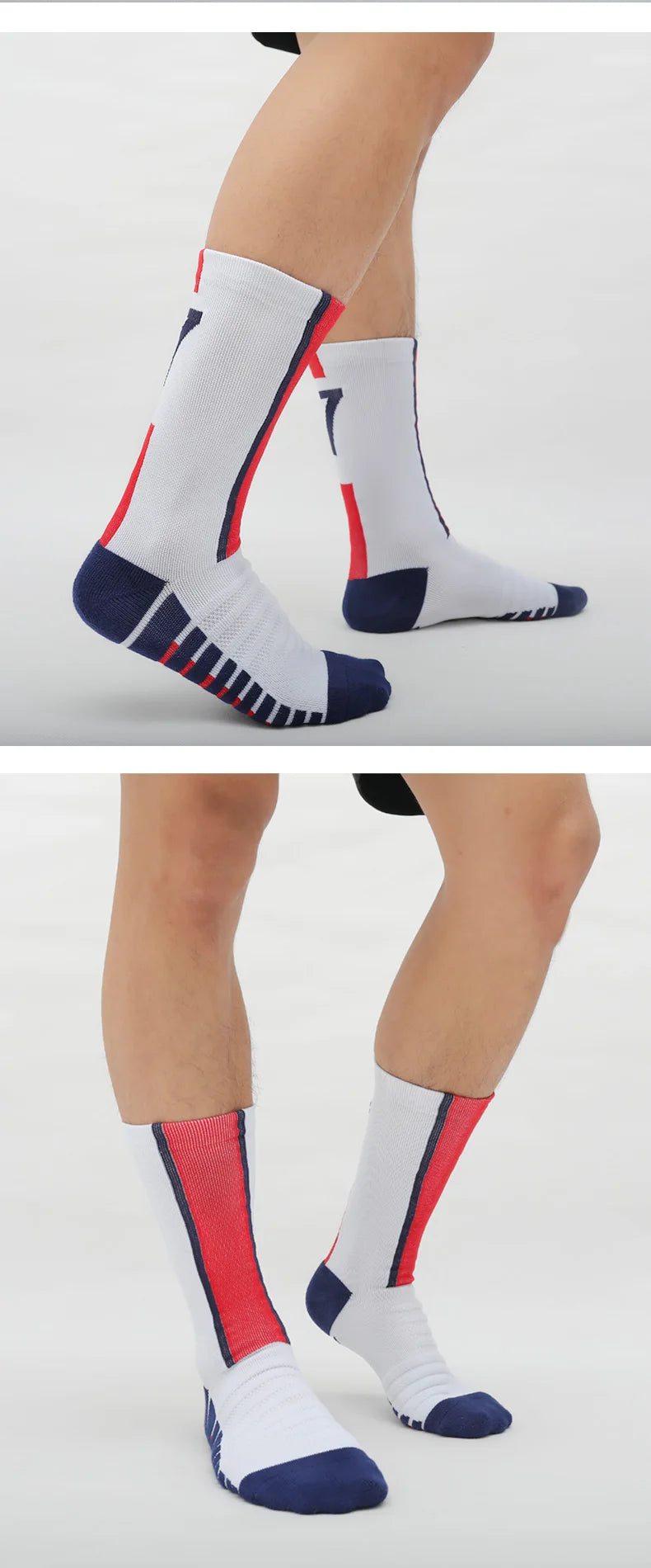 Soccer Socks - Mid-Tube Football Pair