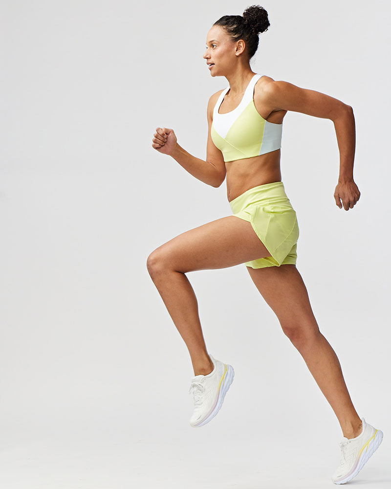 Sheva Women's High Rise Running Shorts - product view 1