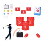 Backyard Golf Game - Portable Bucket Course Set