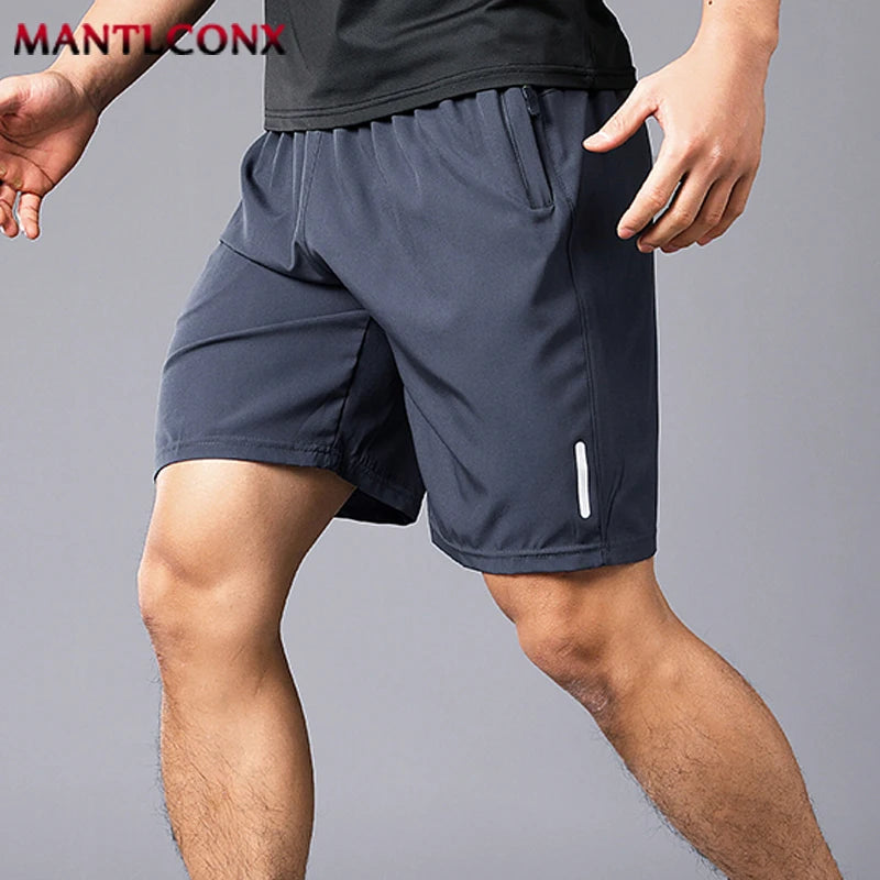 Men's Running Shorts - Lightweight Elastic-Waist Pair