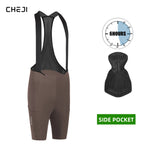 Men's Cycling Bib Shorts - Nylon Stretch Riding Shorts