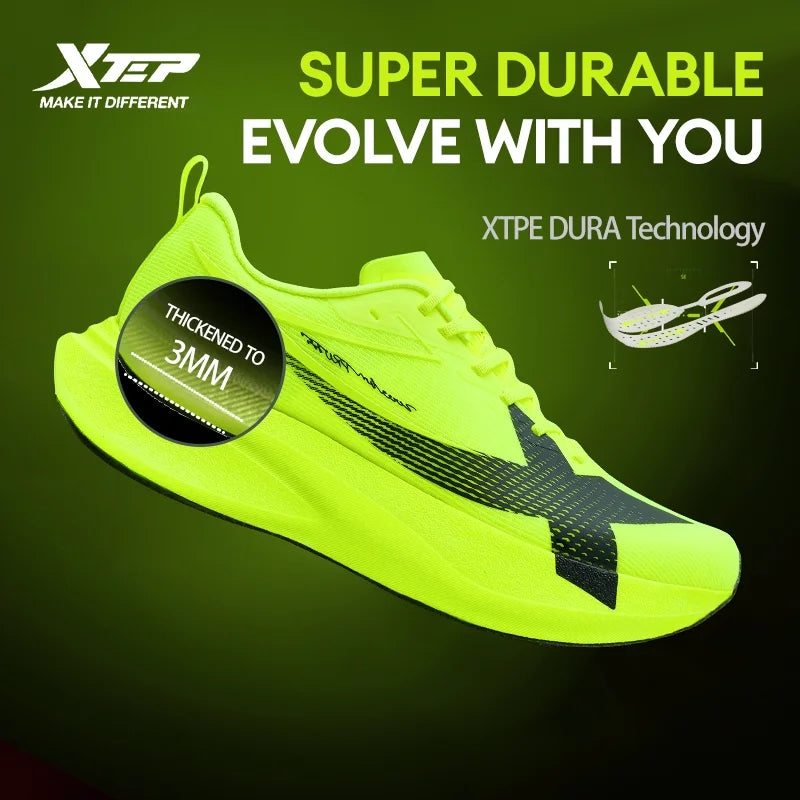 Men's Running Shoes - Lace-Up Sports Pair